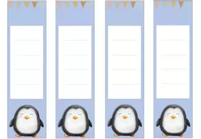 Vorschau - Bildkarten - Pinguinklasse Ordnerrücken - Seite 3
