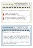 Vorschau - Aufgabenkarten - Literaturprojekt: Alice im Wunderland - Karteikarten - Seite 2
