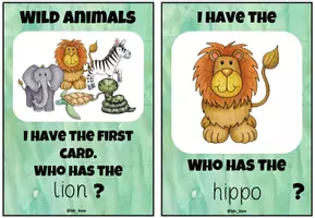 Vorschau - Spiele - I have who has wild animals - Seite 3