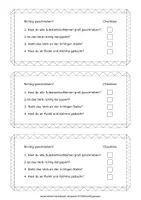 Vorschau - Fördermaterial/Inklusion - Poster-Merkblatt für Schreibtexte und Aufsätzen in Deutsch/ DaF-DaZ Niveau A1-A2 in der Grundschule und Sekundarstufe - Seite 3