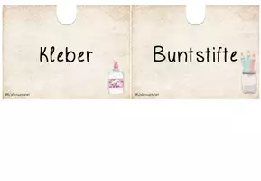 Vorschau - Poster - Beschilderung für Schubladenschränkchen (Version 2) - Seite 3