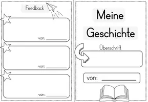 Vorschau - Unterrichtsreihen - Geschichten / Bildergeschichten schreiben - ein Minibuch in verschiedenen Versionen - Seite 3