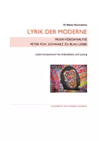 Vorschau - Stundenentwürfe - Unterrichtseinheit Musikvideo-Analyse Peter Fox: Schwarz zu Blau - Deckblatt