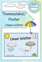 Vorschau - Poster - Themenplakat/Poster - Unser Wetter - Deckblatt