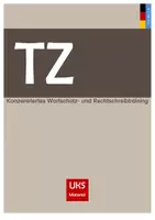 Vorschau - Arbeitsblätter - Konzentriertes Wortschatz- und Rechtschreibtraining - Wörter mit TZ - Deckblatt