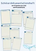 Vorschau - Anderer Materialtyp - Schülerbeobachtungen für 32 SuS liniert - Seite 1