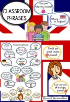 Vorschau - Präsentationen/Tafelbilder - Materialpaket Classroom phrases - Deckblatt
