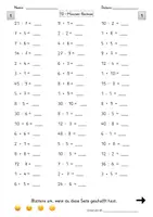 Vorschau - Arbeitsblätter - 10-Minuten-Rechnen - 100 Aufgaben - Multiplikation und Division - dreifach differenziert - Deckblatt