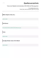 Vorschau - Anderer Materialtyp - Testversion Digitaler Lehrerkalender 2021/2022 mit Planungsseiten - Seite 2