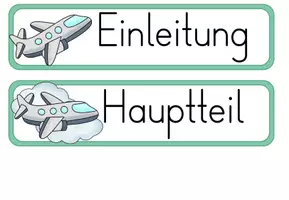 Vorschau - Unterrichtsreihen - Geschichten schreiben - Aufbau (Tafelmaterial) und Reihentransparenz - Seite 2