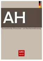 Vorschau - Arbeitsblätter - Konzentriertes Wortschatz- und Rechtschreibtraining - Wörter mit dem Vokal a vor einem stummen h - Deckblatt