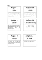 Vorschau - Arbeitsblätter - Aufgaben zur Durchschnittgeschwindigkeit mit Hilfen - Seite 1
