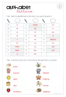 Vorschau - Arbeitsblätter - Englisch - Alphabet Arbeitsblätter - Seite 3