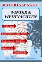 Vorschau - Fördermaterial/Inklusion - Winter und Weihnachten: Materialpaket - Deckblatt