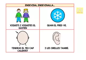Vista previa - Unidades / Secuencias / Situaciones de Aprendizaje - Endevinalles de l'hivern amb pictogrames - página 2