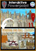 Vorschau - Unterrichtsreihen - Interaktive PowerPoint Mittelalter | Spektakuläre virtuelle Erfahrung - | Ritter & Burgen, Pest, Kreuzritter, Städte uvm. - Seite 1