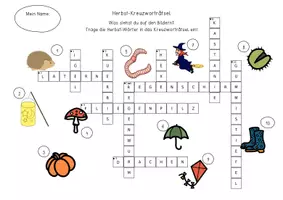 Vorschau - Arbeitsblätter - Herbst Arbeitsblätter / Deutschunterricht / Materialpaket - Homeschooling geeignet - Seite 3