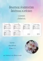 Vorschau - Lehrpläne/Lehrermaterial - Bewertung Gruppenarbeit Belehrung Werken - Druckschrift - Deckblatt