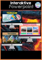 Vorschau - Stundenentwürfe - Interaktive PowerPoint Naturkatastrophen - Vulkane, Erdbeben, Tsunami, Stürme, Lawinen Hochwasser | Sofort einsetzbar - Seite 3