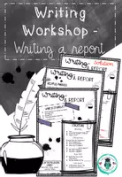 Vorschau - Unterrichtsreihen - Writing-Workshop: How to write a report in Englisch - Deckblatt