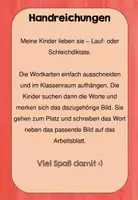 Vorschau - Arbeitsblätter - Laufdiktat/ Schleichdiktat Halloween Klasse 1 - Seite 2