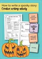 Vista previa - Hojas de trabajo - How to write a spooky story: creative writing; Halloween (Inglés) - página 1