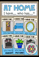Vorschau - Spiele - AT HOME - I have ... who has ...? - Deckblatt