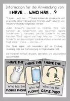 Vorschau - Spiele - Technical Devices Englisch – technische Geräte, Technology, Devices Vocabulary, Wortschatz, Hörverstehen, Speaking | I Have Who Has, Wortschatzspiel, Kartenspiel 3., 4., 5., 6. Klasse, Grundschule, Sekundarstufe - Seite 1