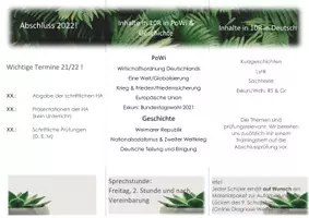 Vorschau - Arbeitsblätter - Flyer zum Elternabend! Individuell nutzbar! - Seite 2