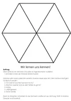 Vorschau - Arbeitsblätter - Kennenlernen – Gemeinsamkeiten entdecken, Klassendeko - Seite 1
