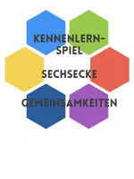 Vorschau - Arbeitsblätter - Kennenlernen – Gemeinsamkeiten entdecken, Klassendeko - Deckblatt