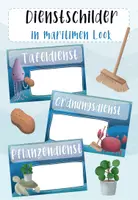 Vorschau - Bildkarten - Maritime Dienstschilder - Deckblatt