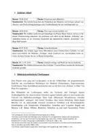 Vorschau - Stundenentwürfe - Projektarbeit: Lyrikanthologie zum Thema Großstadt mit Exkursion - Seite 1