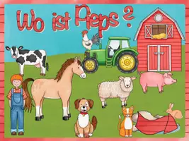 Vorschau - Spiele - Interaktive Lesespur - Wo ist Pieps? Silbenschrift - Seite 1