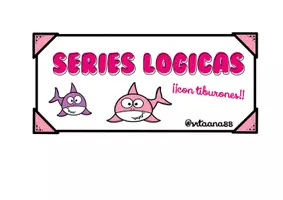 Vista previa - Unidades / Secuencias / Situaciones de Aprendizaje - Series Lógicas: Tiburones - Portada