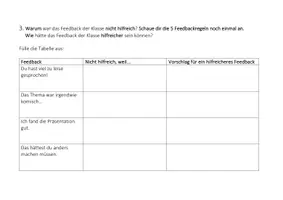 Vorschau - Arbeitsblätter - Hilfreiches Feedback geben und annehmen - Seite 3