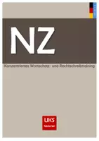 Vorschau - Arbeitsblätter - Konzentriertes Wortschatz- und Rechtschreibtraining - Wörter mit NZ - Deckblatt