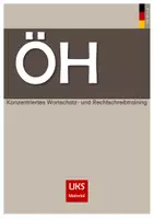 Vorschau - Arbeitsblätter - Konzentriertes Wortschatz- und Rechtschreibtraining - Wörter mit dem Umlaut ö vor dem Dehnungs-h - Deckblatt