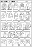 Vorschau - Arbeitsblätter - LE LANGAGE EN CLASSE (Begriffe im Unterricht) - Arbeitsblatt (Französisch) - Seite 1