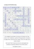 Vorschau - Arbeitsblätter - Im Zirkus - Suchsel/Buchstabengitter - Seite 2