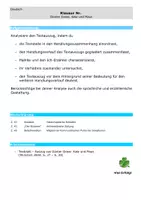 Vorschau - Klassenarbeiten - Günter Grass: Katz und Maus - Klausur mit EHZ - Analyse eines Textauszugs - Seite 1