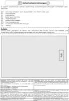 Vorschau - Arbeitsblätter - Sicherheitsbelehrung für Chemie-Unterricht (bearbeitbar) - Seite 1