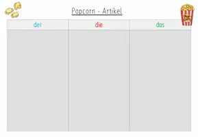 Vorschau - Stationenlernen - Popcorn - Artikel (der, die, das) - Seite 2