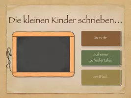 Vorschau - Spiele - Interaktive pdf - Schule früher - Kennst du die Materialien - Seite 3