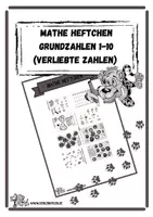 Vorschau - Arbeitsblätter - Mathe-Heftchen Grundzahlen bis 10 (Verliebte Zahlen) - Seite 3