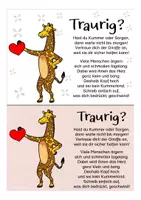 Vorschau - Arbeitsblätter - Giraffenklasse Kummerkasten Sorgenpost - Seite 1