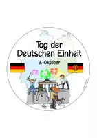 Vorschau - Bildkarten - Legekreis - Tag der deutschen Einheit / 3.Oktober - Seite 1
