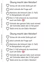 Vorschau - Arbeitsblätter - Arbeitsheft Wir üben den 3. Fall - Dativ + Lösungsheft - Seite 2