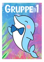 Vorschau - Stationenlernen - Delfinklasse Gruppenschilder kostenlos - Seite 1