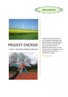 Vorschau - Unterrichtsreihen - Projekt Energie: fossile und erneuerbare Energien - Deckblatt